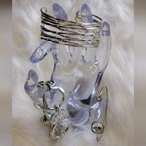 3 for 1 Silvertone Bracelets!